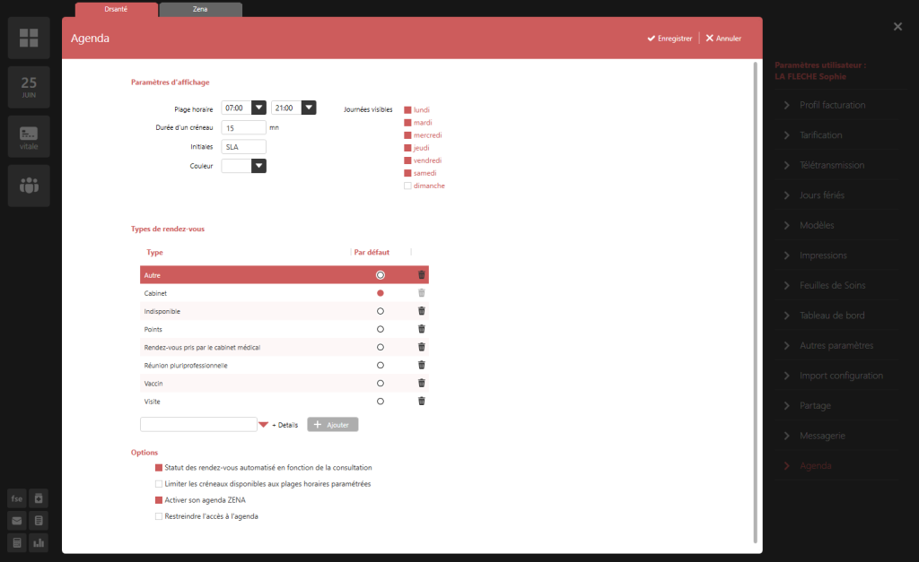 agenda côté dr santé