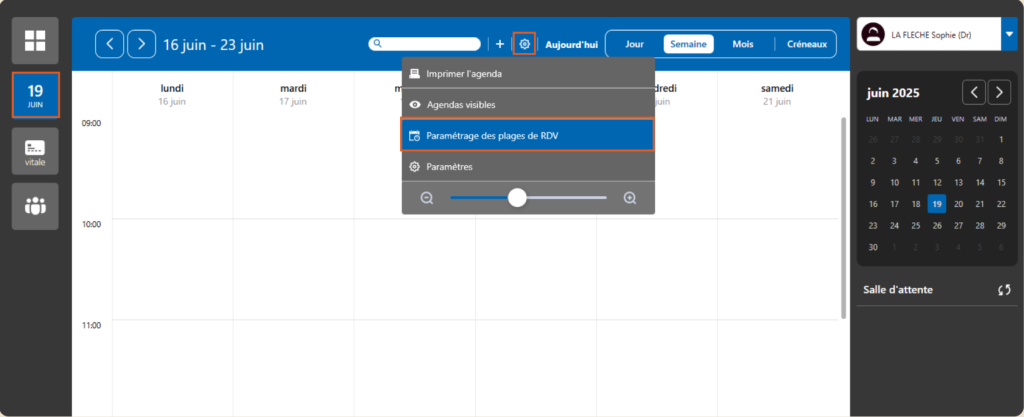 Activer et paramétrer mon agenda Zena