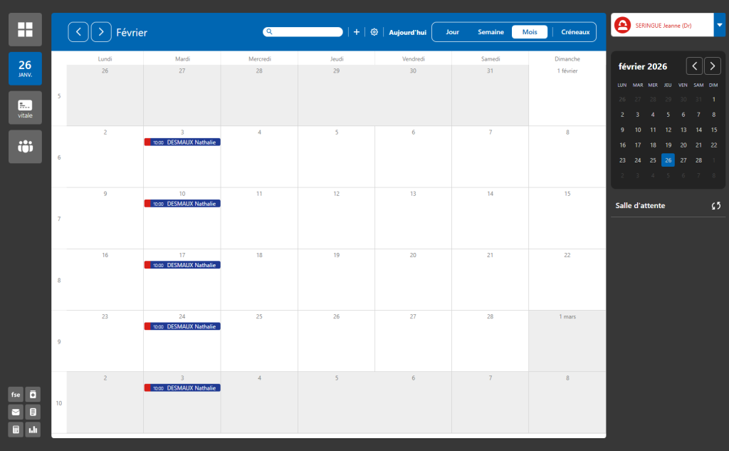 Créer et gérer des rendez-vous récurrents dans l’agenda DrSanté