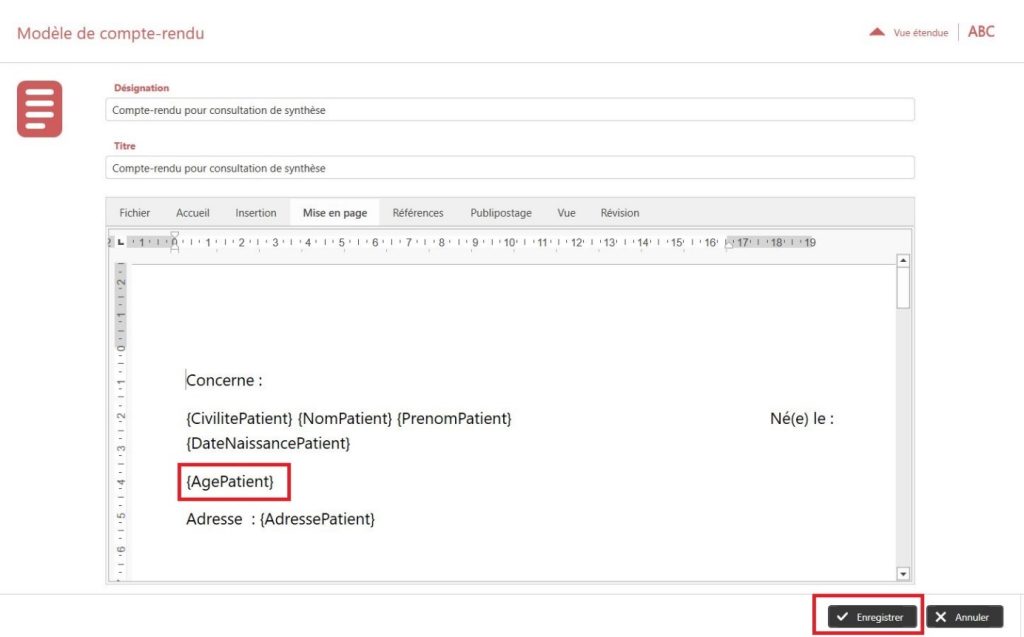 Créer mes modèles de texte-10