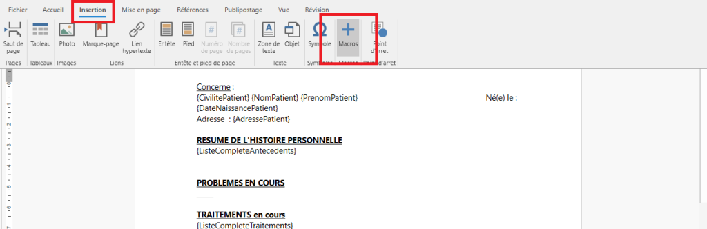 Créer mes modèles de texte-7
