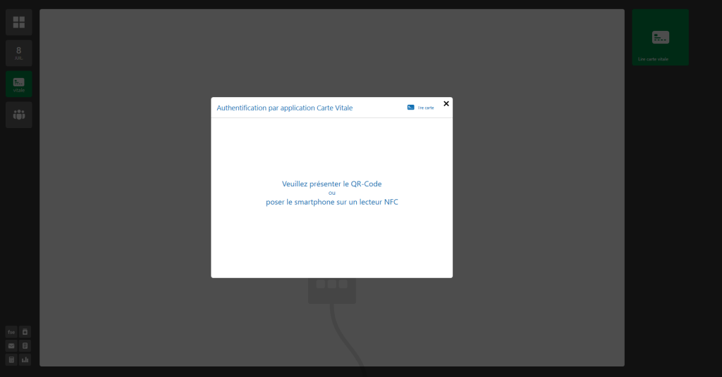 Créer ou ouvrir un dossier patient avec l’ApCV