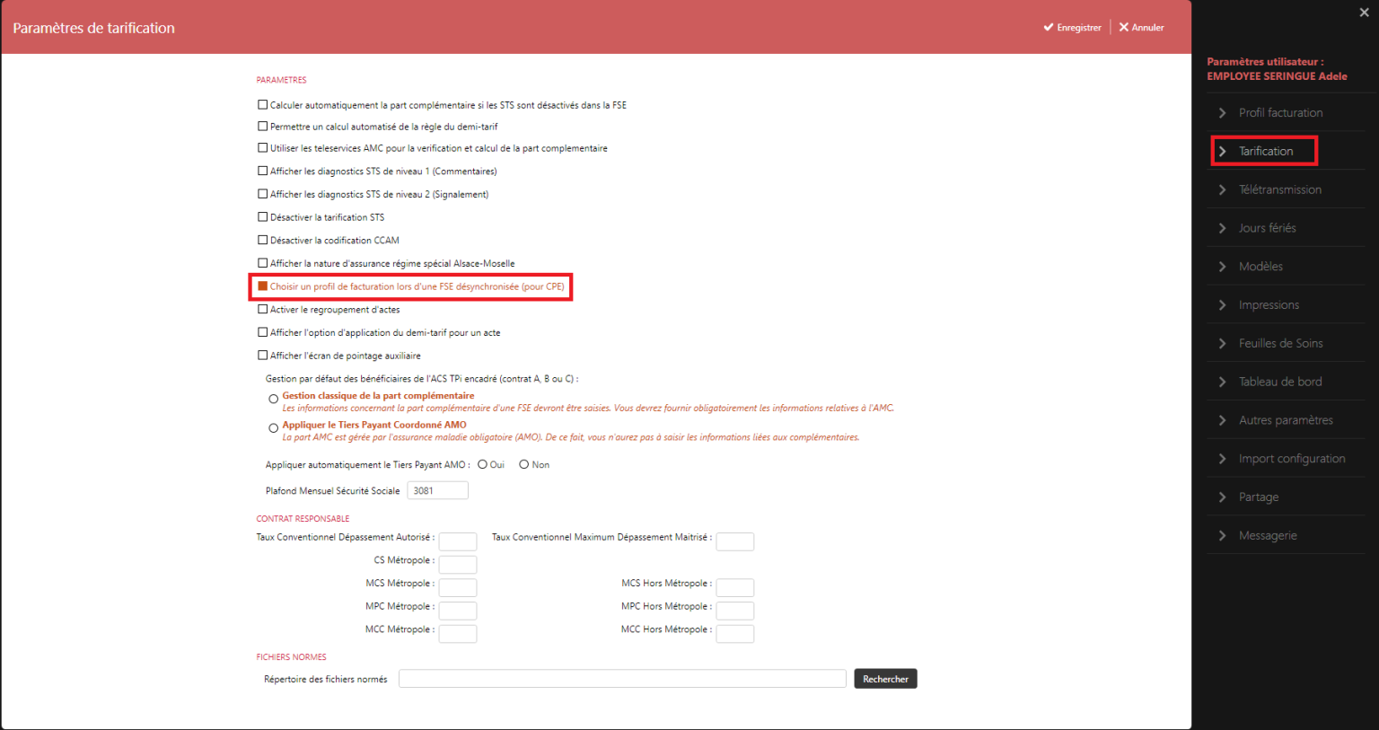 Créer une FSE avec une CPE (Carte Pro Employé)