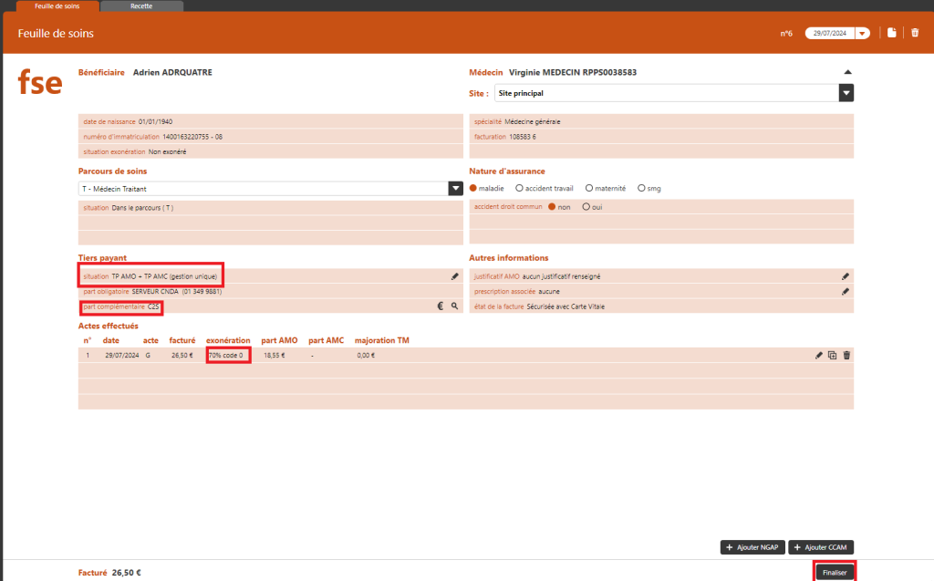 Créer une FSE en C2S