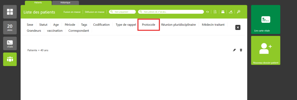 Effectuer des requêtes ciblées avec la recherche avancée dans DrSanté