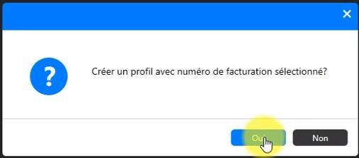 profil facturation CPS