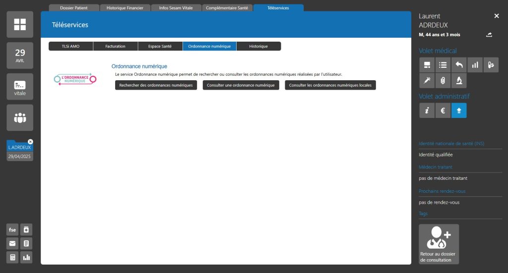 Réaliser une ordonnance numérique