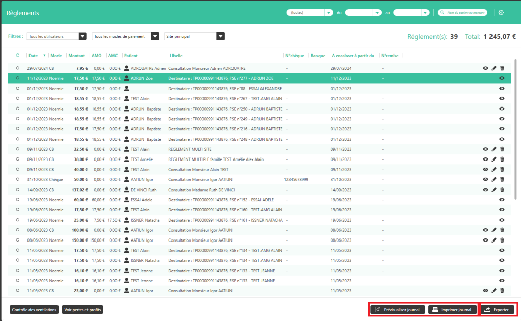 prévisualiser règlements